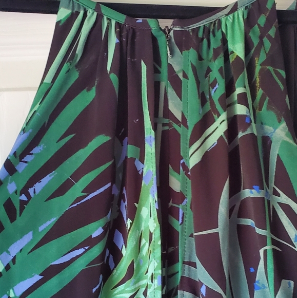London Times Jungle Palm Cropped Jumpsuit - 12 - Picture 7 of 15